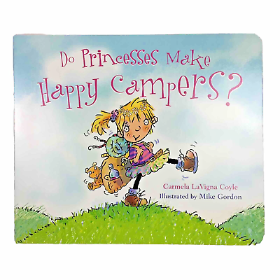 #ad Do Princesses Make Happy Campers? by Carmela LaVigna Coyle English Board Book $13.95