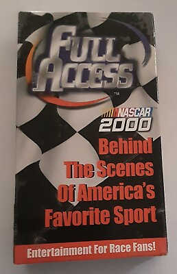 #ad Full Access NASCAR 2000 Behind the Scenes of America#x27;s Favorite Sport VHS $3.99