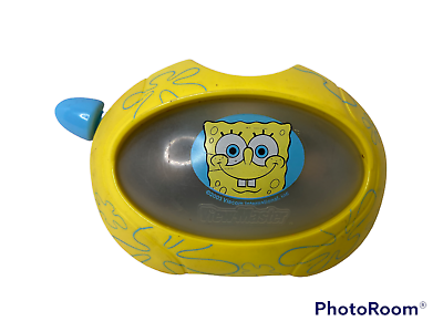 🍏 Vintage Mattel Nickelodeon Sponge Bob Square Pants Yellow View Master Oval P1 $5.24