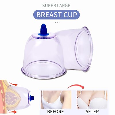 #ad Large cup Breast Enlargement Massager Butt Vacuum Pump Enhancement Massage $26.11