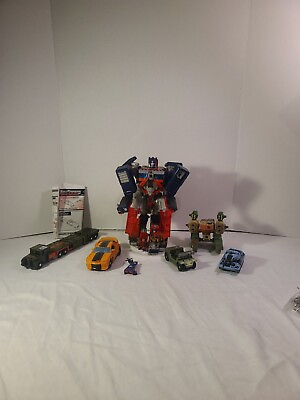 #ad Transformers Lot Various Years Autobots Decepticons Unsure if Complete $29.99