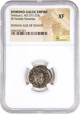 #ad NGC XF Roman Gallic Tetricus I EXTREMELY FINE NGC Ancients Certified $110.34