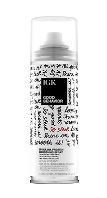 #ad IGK Good Behavior Spirulina Protein Smoothing Spray 5.6 oz $30.22