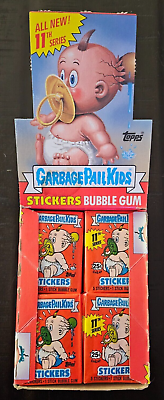 #ad 1x 1987 TOPPS Garbage Pail Kids Series 11 Pack Factory Sealed Box Fresh GPK OS11 $9.99