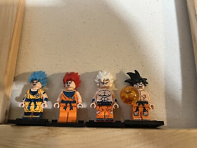 #ad Goku Dragon Ball Z minifigure lot $45.00