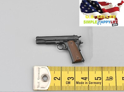 #ad 1 6 Agent Pistol M1911 Weapon Gun Model For 12quot; Figure Phicen hot toys v#x27;USAv#x27; $15.99