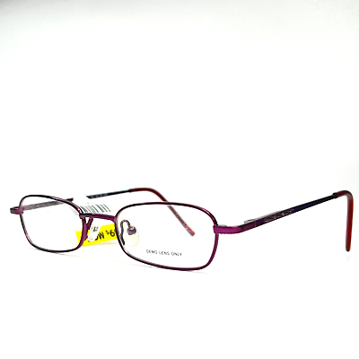 #ad Unbranded KM5021 Burgundy Red Kids Oval Full Rim Eyeglasses Frames 45 16 130 A8 $24.98