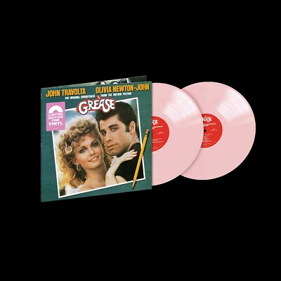 #ad Grease 40th Anniversary Original Soundtrack Limited Edition Pink Vinyl New $69.99