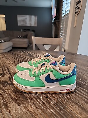 #ad Nike AIR FORCE 1 LOW LV8 #x27;PLAY Youth Size 1.5 $40.00