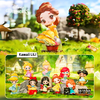#ad GOLDLOK Disney Princess Fairy Tale Town Series Blind Box Confirmed Figure Toys $173.84