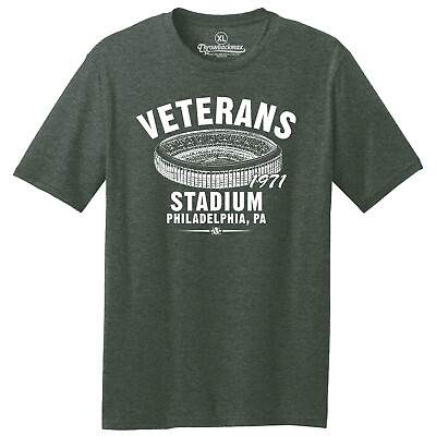 #ad Veterans Stadium 1971 Football TRI BLEND Tee Shirt Philadelphia Eagles $22.00