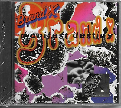 #ad Manifest Destiny by Brand X CD Apr 1997 Purple Pyramid Cleopatra Records $16.95