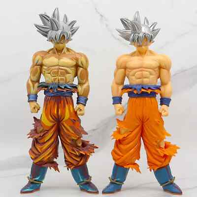 #ad NEW Dragon Ball Z Goku Ultra Instinct 30CM PVC Statue Collection Model Toys Gift $24.85