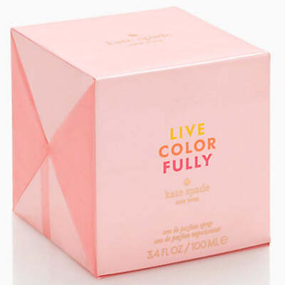 #ad LIVE COLORFULLY By Kate Spade perfume for women EDP 3.3 3.4 oz New in Box $33.59