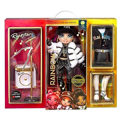 #ad Rainbow High Rockstar Lyric Lucas Fashion Doll $25.99