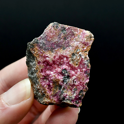 #ad 1.7in Raw Cobalto Calcite Malachite Crystal Cluster Cobaltoan Calcite Druzy Sal $12.99