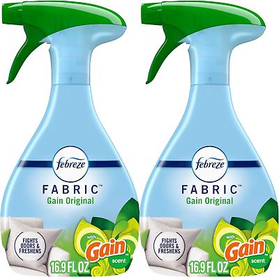 #ad Febreze Odor Fighting Fabric Refresher with Gain Original 16.9 Fl Oz Pack of $13.73