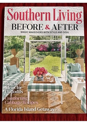 #ad SOUTHERN LIVING MAGAZINE BEFORE amp; AFTER Magic Makeovers With Style And Soul $6.50