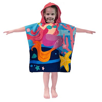 #ad Hooded Kids Beach Towels Toddler Bath Towel Girls Boys Swim Cover ups for A... $17.60