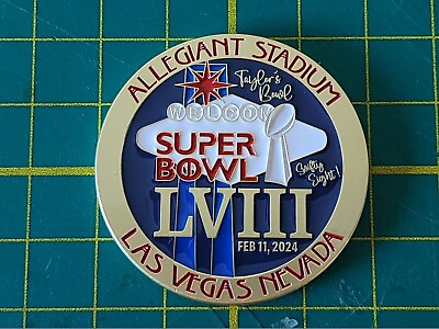 #ad Super Bowl LVIII challenge coin $18.00