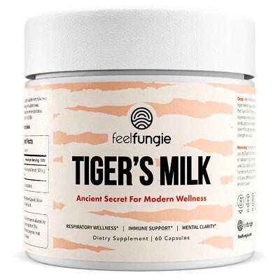 #ad Tiger#x27;s Milk Mushroom: Dietary Supplement for Respiratory Health Gut Health $32.99