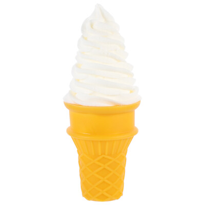 #ad Simulation Ice Cream Fake Cone Pretend Play Dessert Toy Childrens Toys $8.15