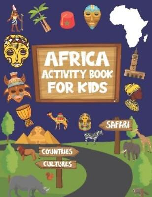 #ad Ksr Publishing Africa Activity Book For Kids Paperback $9.99