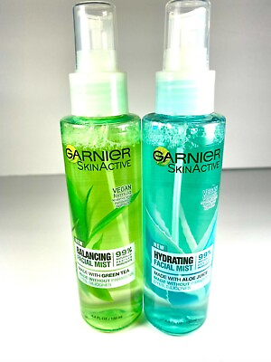 #ad 🌱2 Garnier Skin Active 1 Balancing amp; 1 Hydrating Facial Mist SET 4.4 OZ each $12.99
