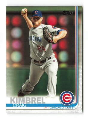 #ad 2019 Topps Update Craig Kimbrel #US269 Chicago Cubs $1.50
