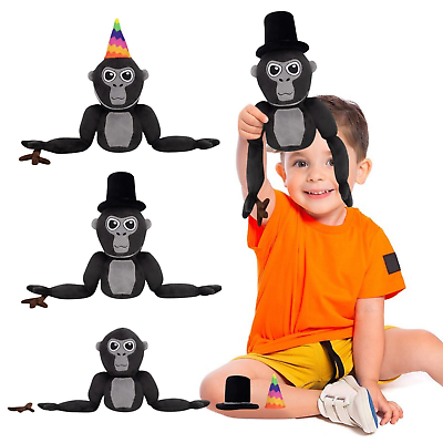 #ad Gorilla Tag Monkey Plush Stuffed Animal for Kids Thanksgiving Birthday Easter $14.99