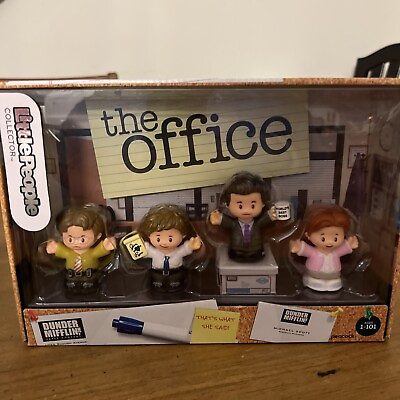 #ad The Office TV Show Series Fisher Price Set Little People Collector Figurines NEW $18.00