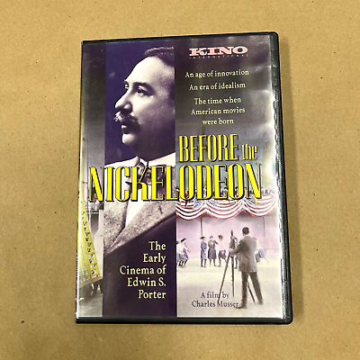 #ad Before the Nickelodeon: The Early Cinema of Edwin S. Porter DVD KINO MINT $17.99