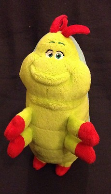 #ad Disney Heimlich Caterpillar Plush A Bug#x27;s Life 2009 Soft Toy Garden 10 inch $22.49