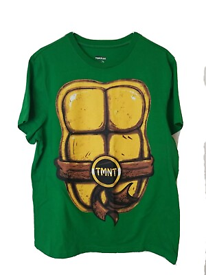 #ad Spirit Halloween Teenage Mutant Ninja Turtles Costume Size Large Shell T Shirt $17.25