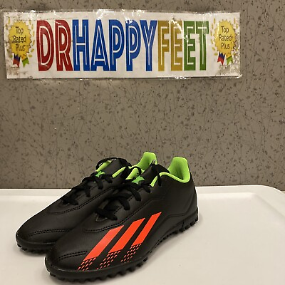#ad Adidas Speedportal Kids Soccer Shoes Size 2Y Black GW8511 New $34.97