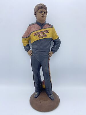 #ad Vintage NASCAR 13” Statue of Bobby Hamilton By Tom Clark Signed Cairn Studio $20.00