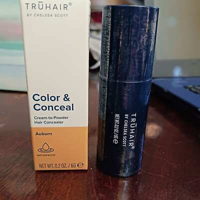 #ad NEW TRUHAIR By Chelsea Scott Color amp; Conceal AUBURN 0.2 oz Sealed $25.00