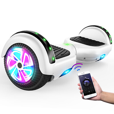 #ad 6.5quot; Hoverboard Adult OffRoad Hover board Electric Scooter LED Light NO Bag $169.99