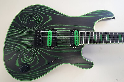 #ad MAYONES Regius 6 Gothic Guitar Custom Order Black Green Luminlay BKP Juggernaut $4799.99