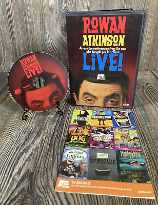 #ad Rowan Atkinson Live DVD 1992 Stand Up Comedy Boston Performance Bonus sketches $11.74
