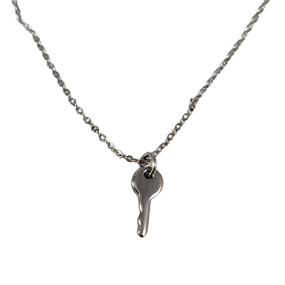 #ad Tiny Metal Key Necklace Women#x27;s Jewelry The Giving Keys $13.95