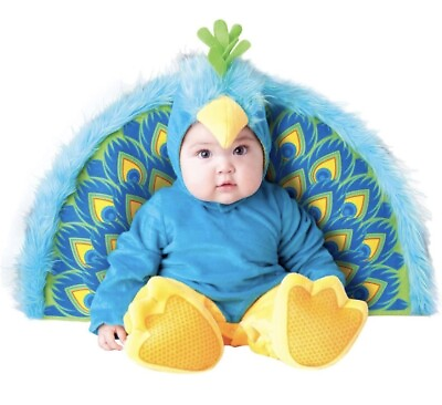 #ad Precious Peacock Infant Toddler Halloween Costume 12 Month $17.00