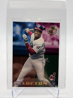 #ad 1995 Topps Stadium Club Members Only Kenny Lofton Card #29 Mint FREE SHIPPING $1.45