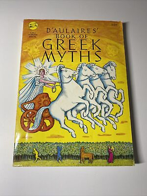#ad D#x27;Aulaires#x27; Book Of Greek Myths By Ingri amp; Edgar Parin d#x27;Aulaire 1992 Paperback $15.00