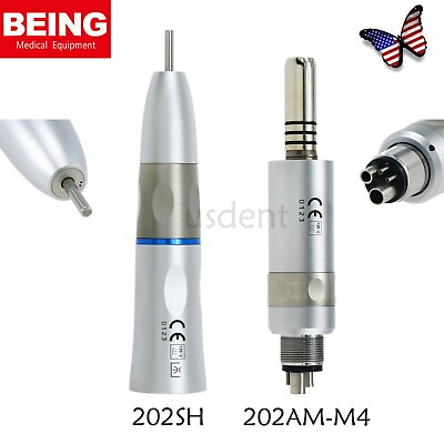 #ad BEING Dental Straight Handpiece Air Motor Inner Water Low Speed fit KaVo NSK 202 $84.99