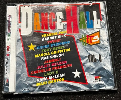 #ad Dancehall Hits Vol. 8 CD 1996 Reggae $4.99