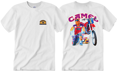 #ad New NOS Vintage 1993 Camel Supercross Single Stitch Pocket Shirt Black Unisex $17.99