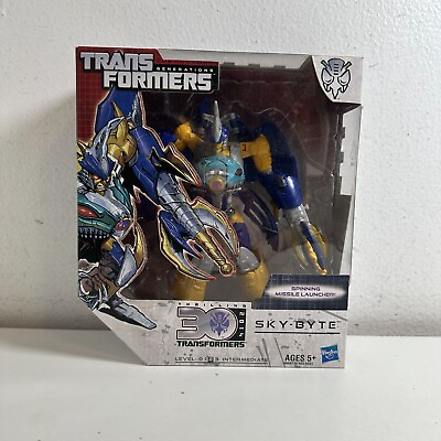#ad Transformers Generations Voyager Class Sky Byte Multicolor Kids Action Figure $49.99