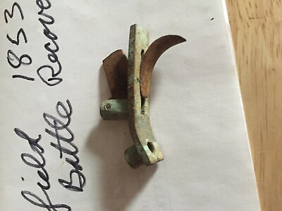 #ad 1853 Enfield Musket trigger group Broken in battle Civil war period recovery $45.00
