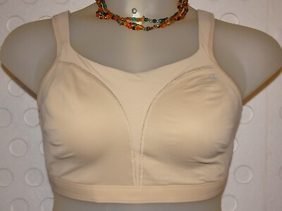 CHAMPION 1602 High Support Full Coverage Sports Bra 42D Beige $18.00